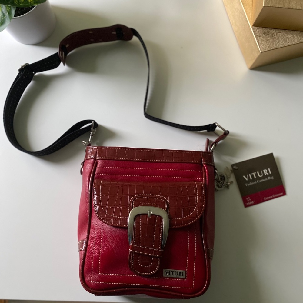 Red Satchel Bag.
